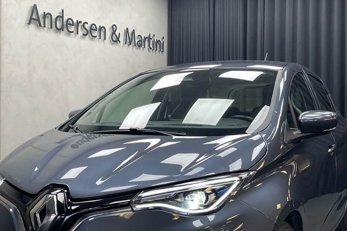 Grå Renault Zoe fra 2021