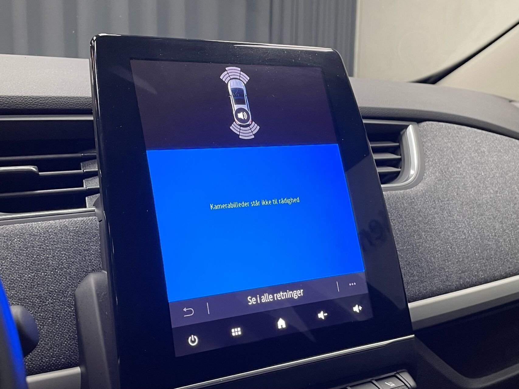 Grå Renault Zoe fra 2021