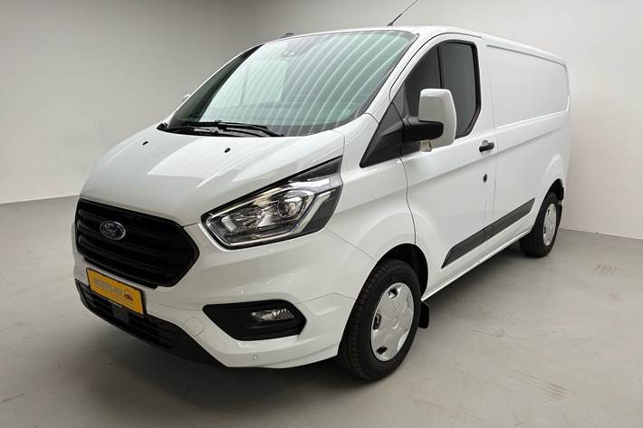 Hvid Ford Transit Custom fra 2021