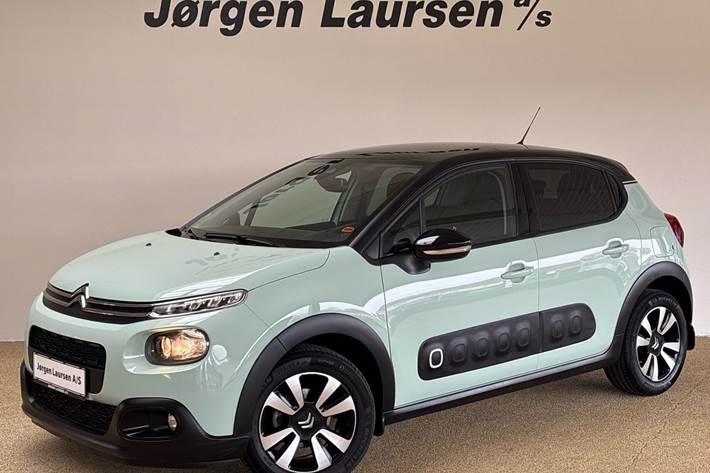Grøn Citroën C3 fra 2020