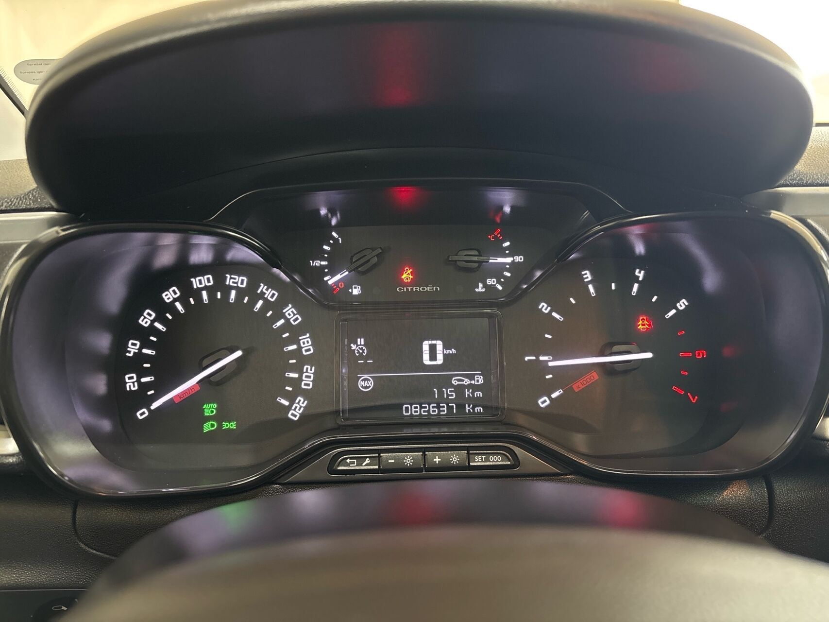 Grøn Citroën C3 fra 2020