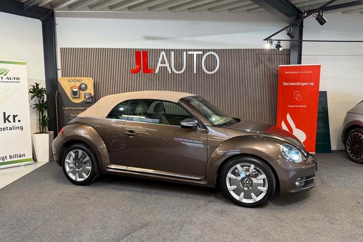 Brun VW The Beetle fra 2014
