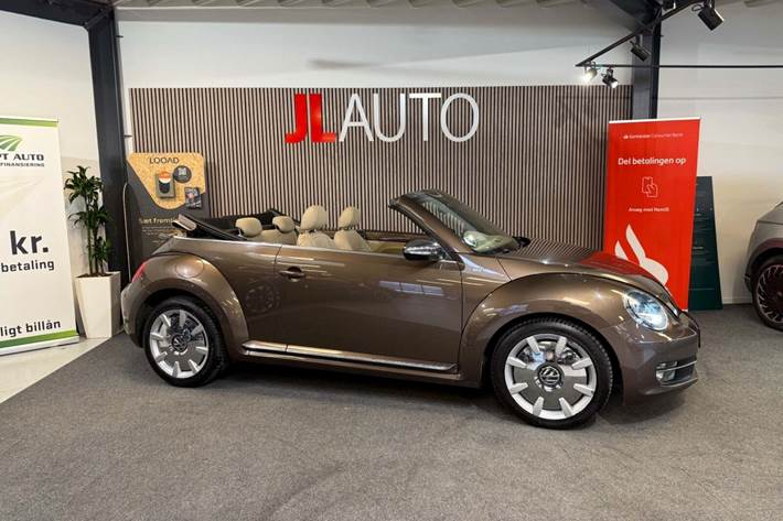 Brun VW The Beetle fra 2014