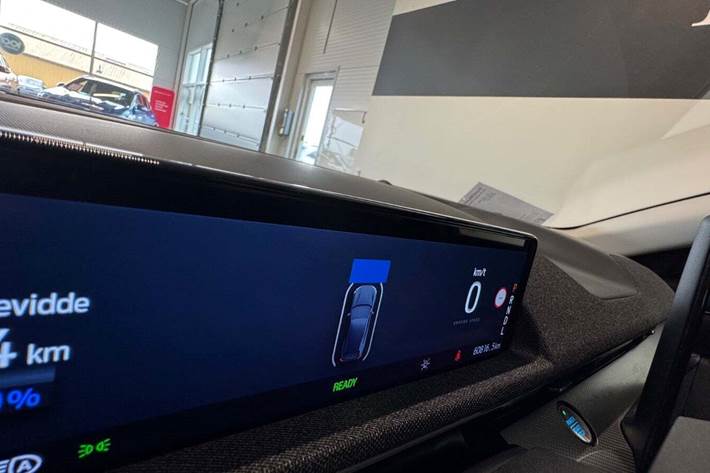 Grå Ford Mustang Mach-E fra 2021