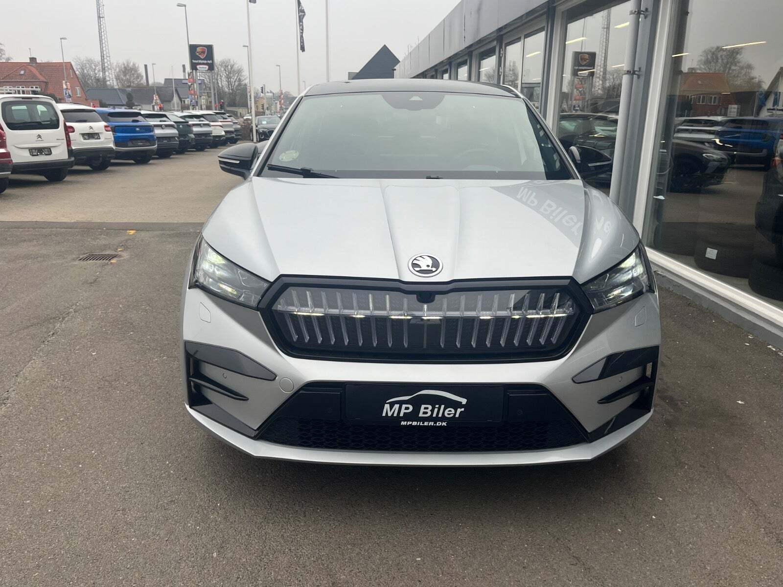 Sølv Skoda Enyaq fra 2023
