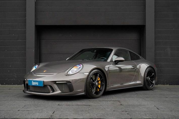 Grå Porsche 911 GT3 fra 2018