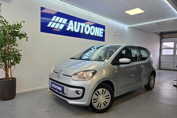 Sølv VW UP! fra 2012