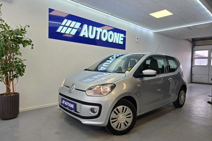 Sølv VW UP! fra 2012