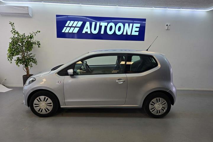 Sølv VW UP! fra 2012