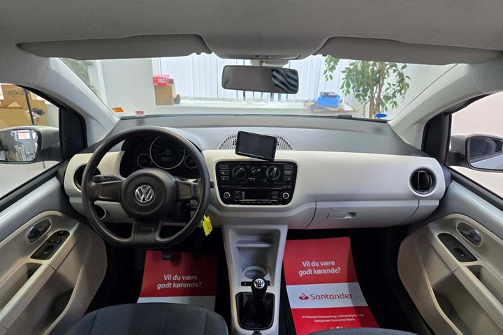Sølv VW UP! fra 2012