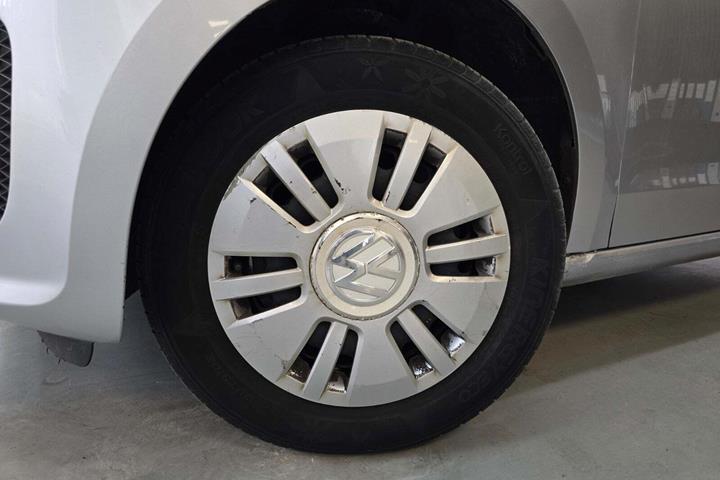 Sølv VW UP! fra 2012