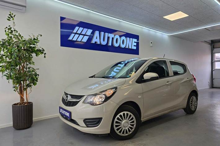 Beige Opel Karl fra 2017