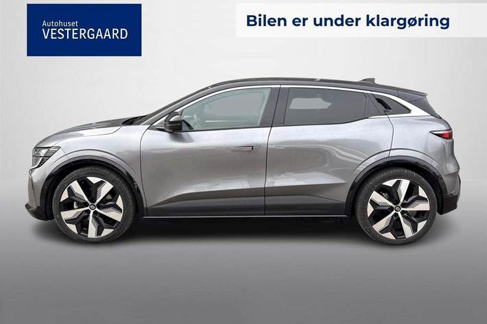 Grå Renault Megane E-Tech fra 2023