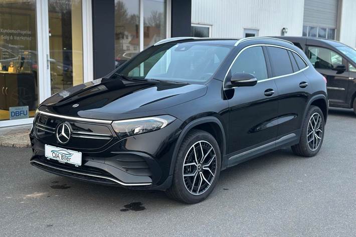 Sort Mercedes EQA250+ fra 2022