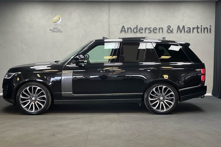 Sort Land Rover Range Rover fra 2018