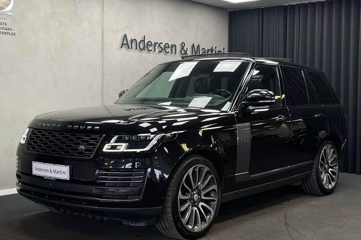 Sort Land Rover Range Rover fra 2018