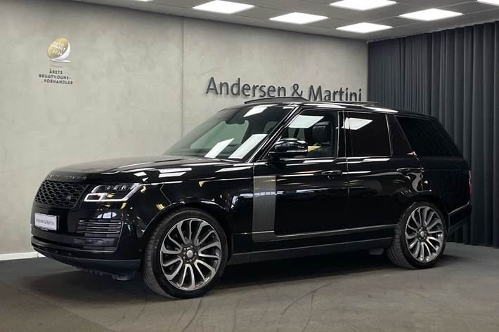 Sort Land Rover Range Rover fra 2018