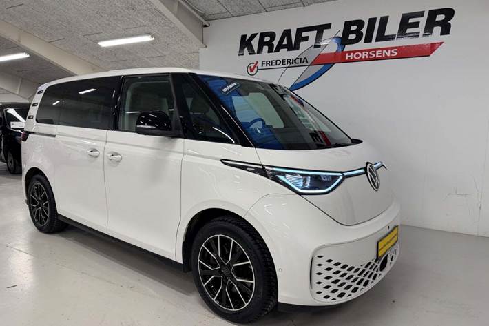 Hvid VW ID.Buzz fra 2023