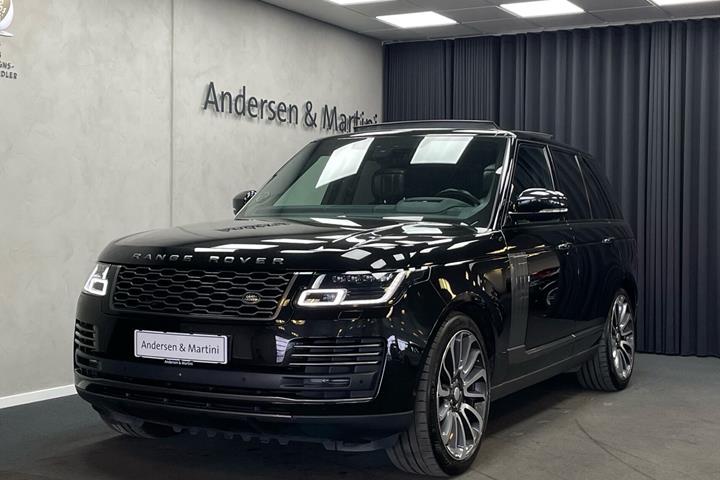 Sort Land Rover Range Rover fra 2018