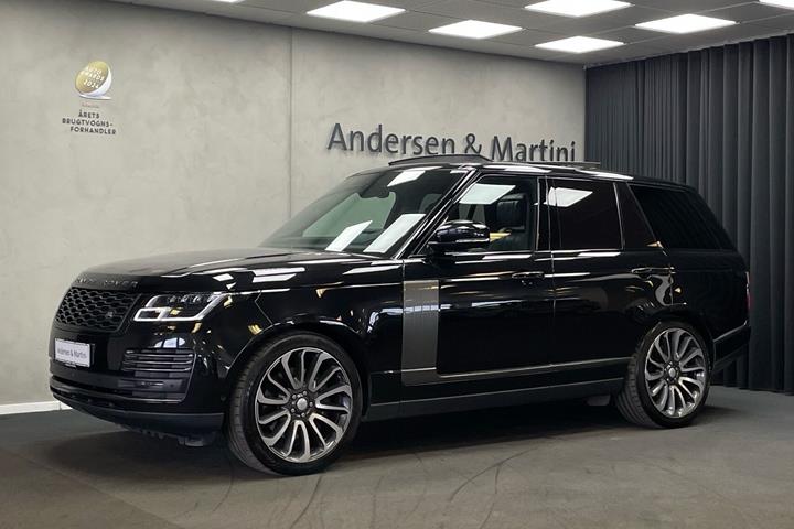 Sort Land Rover Range Rover fra 2018
