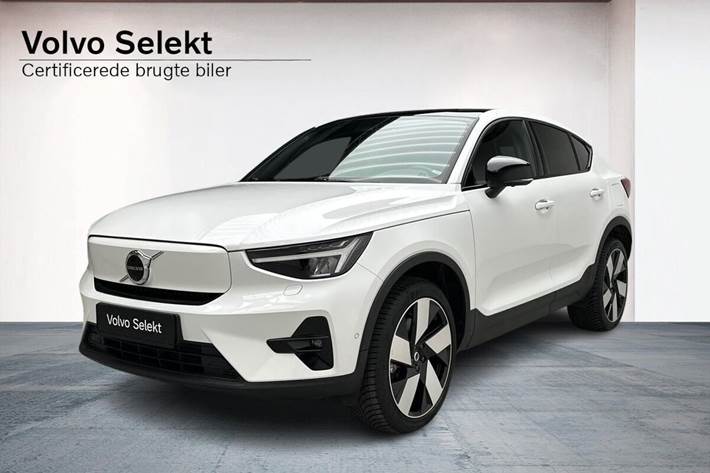 Hvid Volvo C40 fra 2022