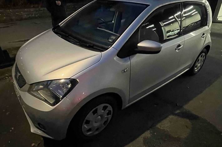 Sølv Seat Mii fra 2015