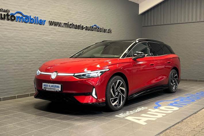 Rød VW ID.7 fra 2025