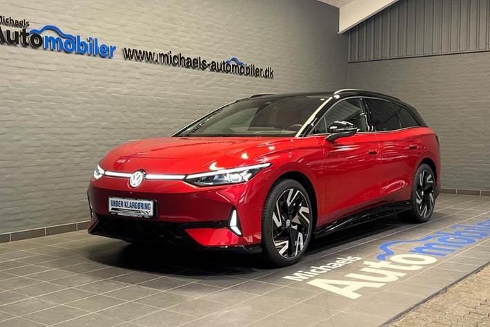 Rød VW ID.7 fra 2025