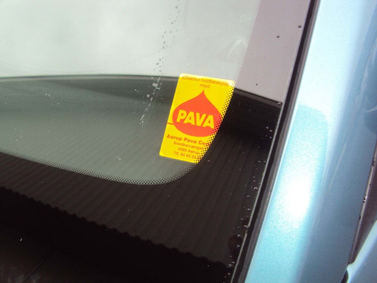 Blå Hyundai Kona fra 2020