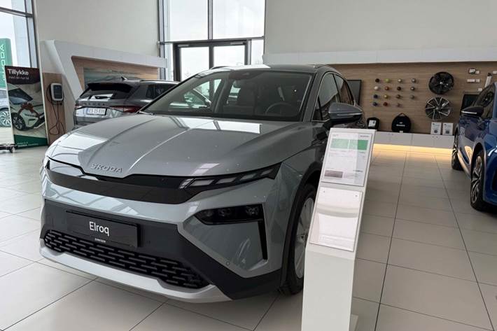 Sølv Skoda Elroq fra 2026