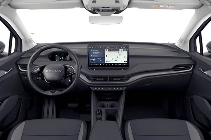 Grå Skoda Elroq fra 2026