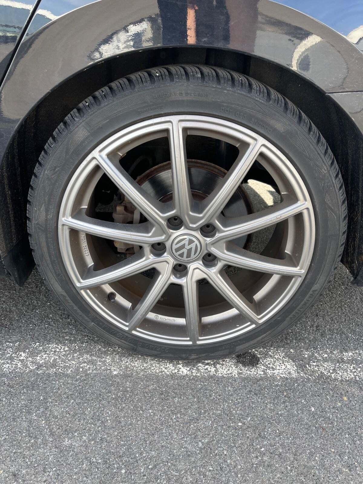 Sort VW Golf VIII fra 2021