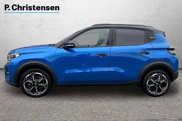 Blå Citroën ë-C3 fra 2025