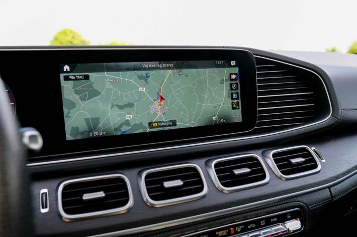 Sort Mercedes GLE350 d fra 2020