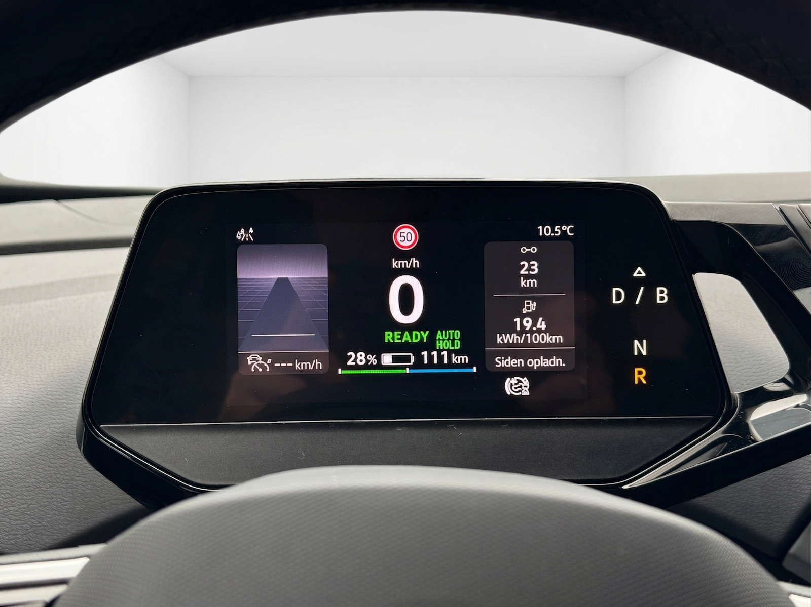 Blå VW ID.4 fra 2022