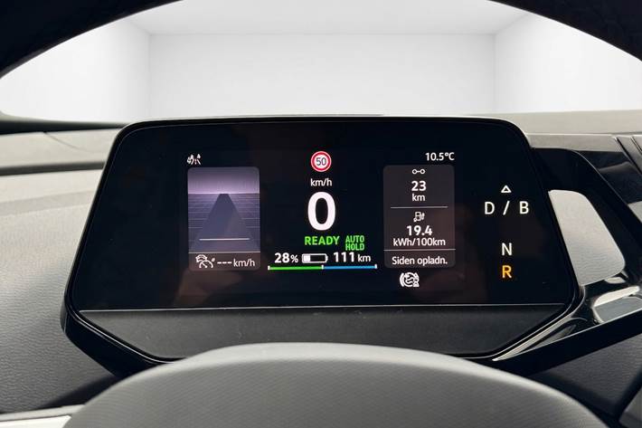 Blå VW ID.4 fra 2022