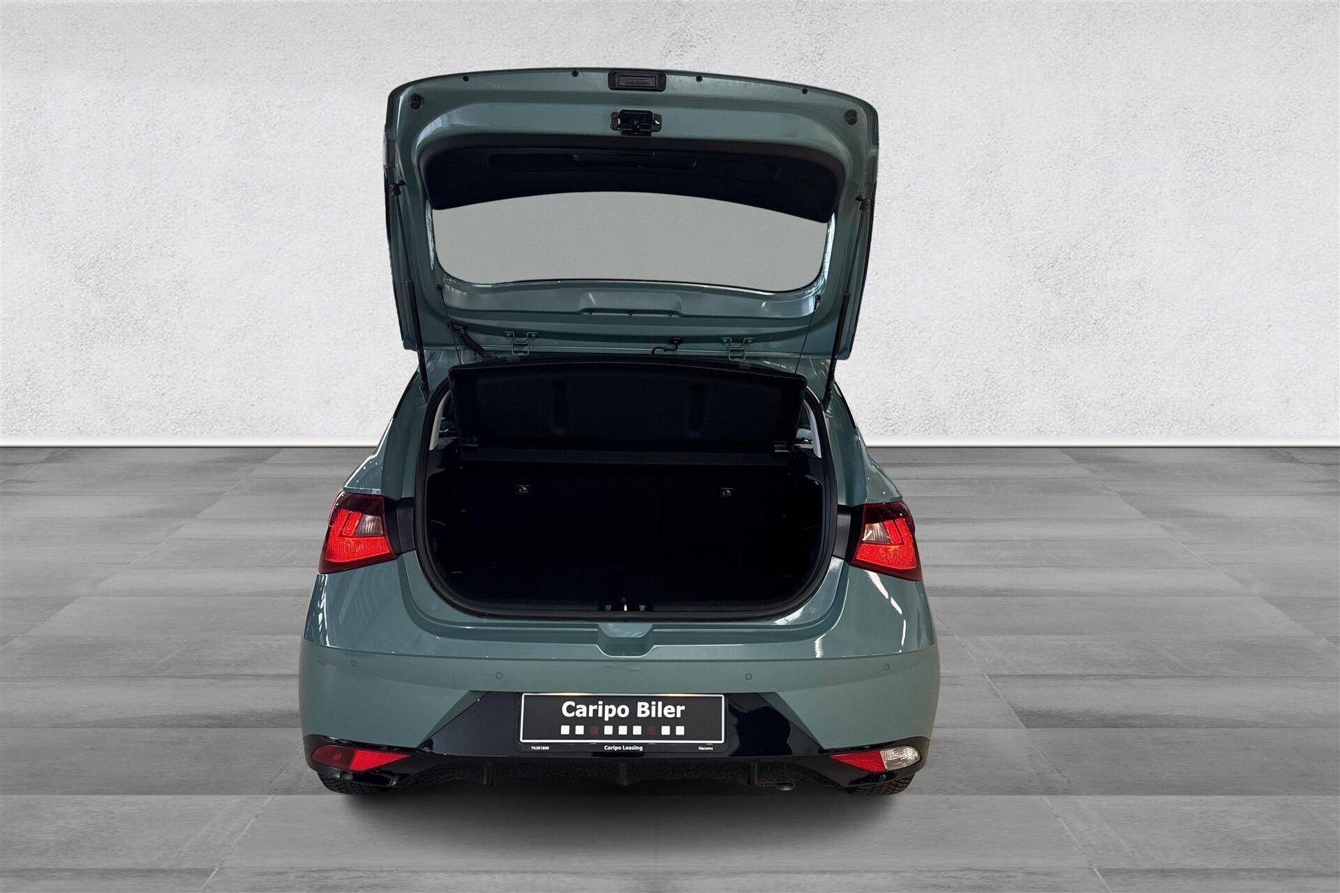 Grøn Hyundai i20 fra 2022