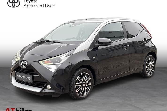 Sort Toyota Aygo fra 2019