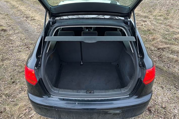 Sort Audi A3 fra 2006