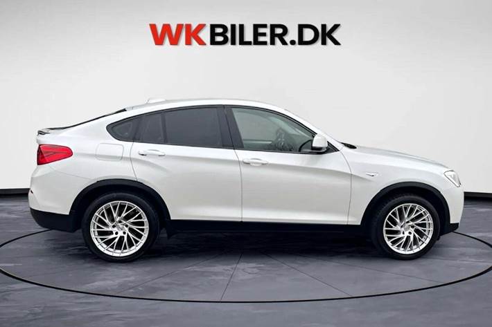 Hvid BMW X4 fra 2015
