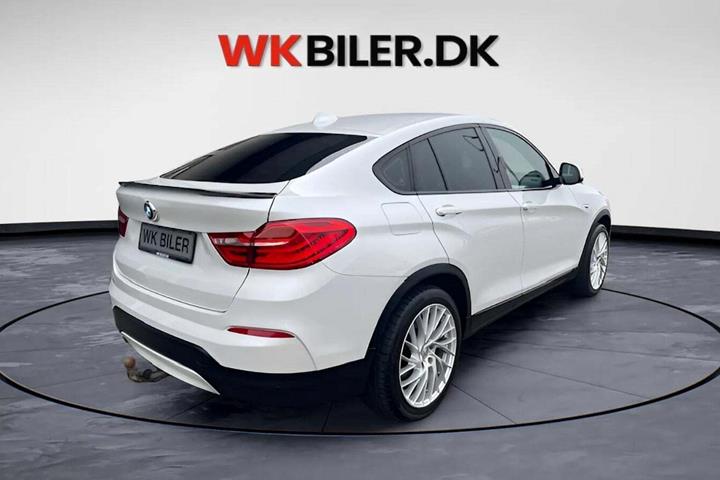 Hvid BMW X4 fra 2015