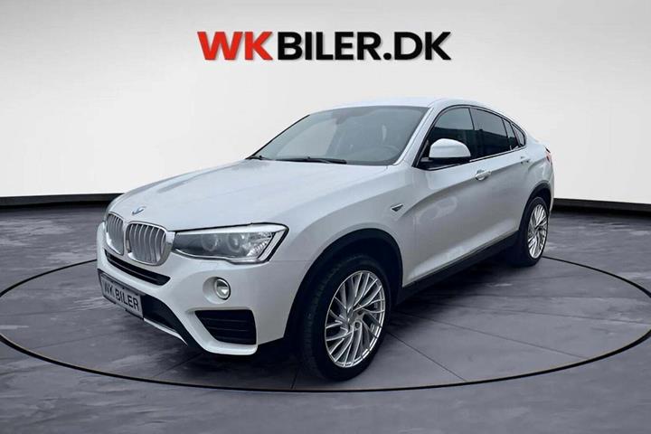 Hvid BMW X4 fra 2015