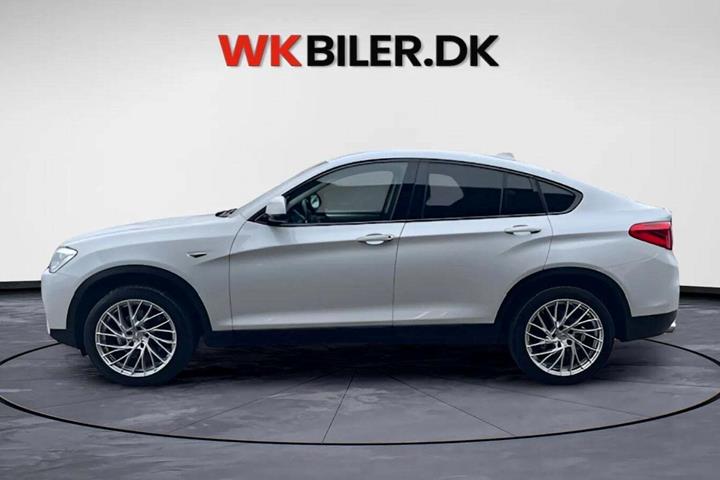 Hvid BMW X4 fra 2015
