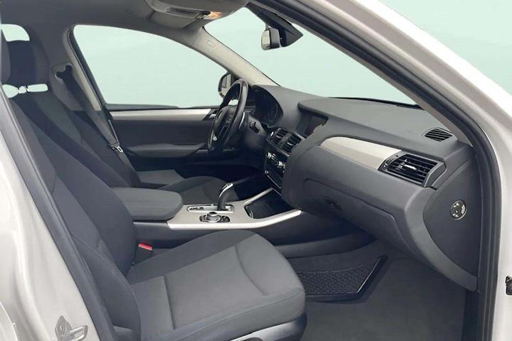 Hvid BMW X4 fra 2015