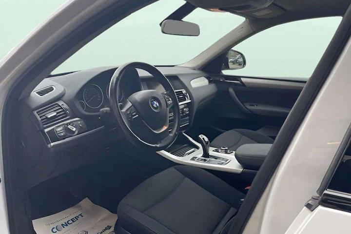 Hvid BMW X4 fra 2015