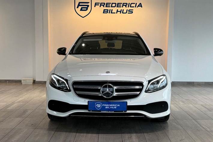 Hvid Mercedes E350 d fra 2017