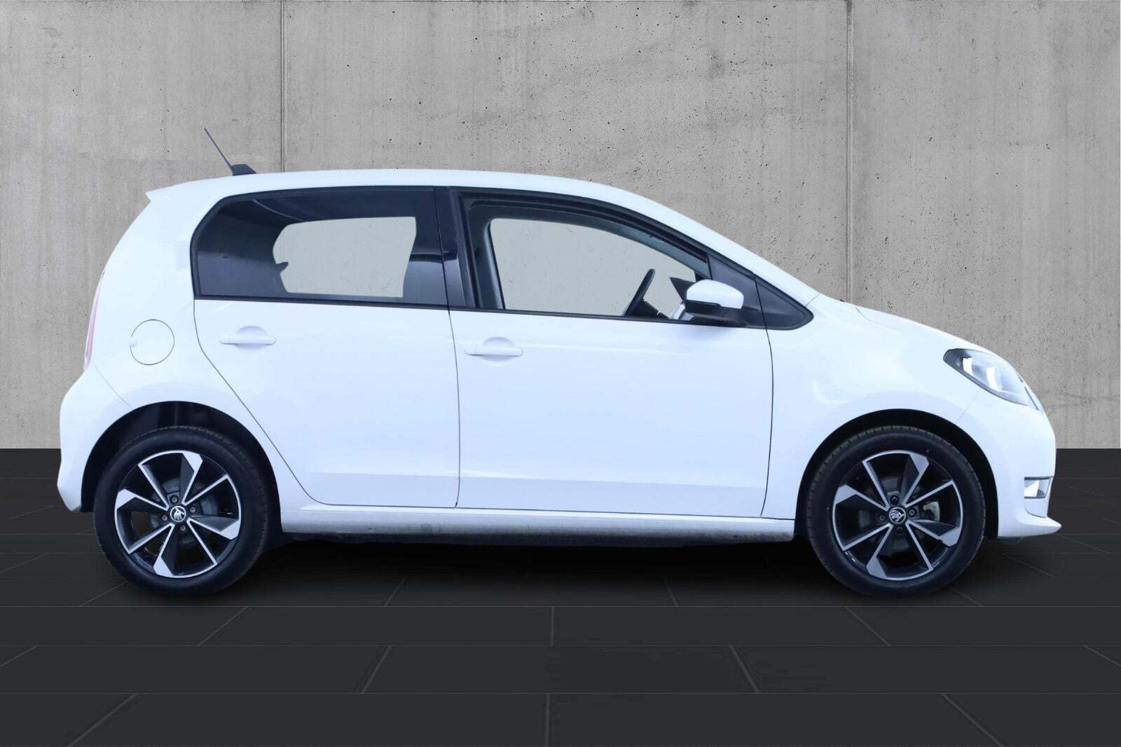 Hvid Skoda Citigo-e fra 2020