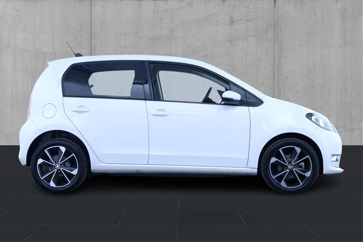 Hvid Skoda Citigo-e fra 2020