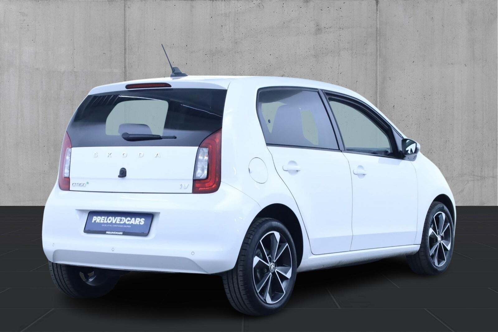 Hvid Skoda Citigo-e fra 2020