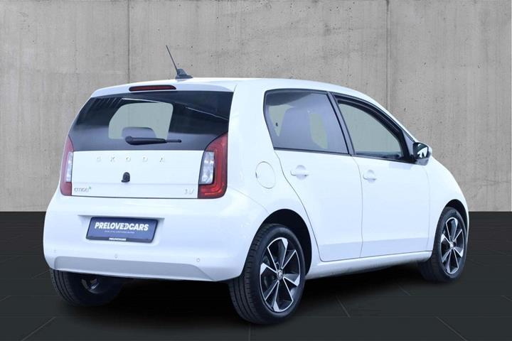 Hvid Skoda Citigo-e fra 2020